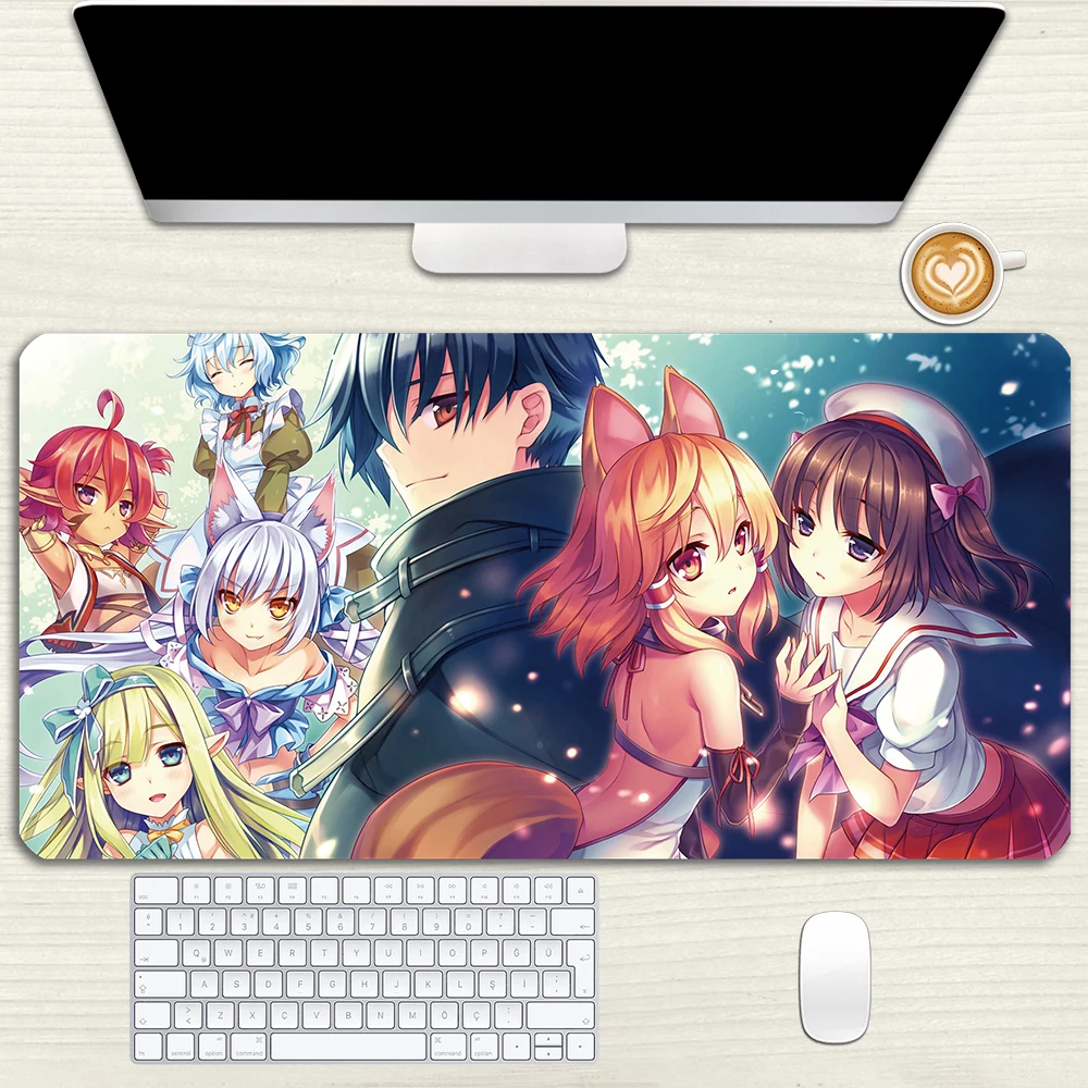 アニメ Seirei Gensouki Spirds Rio Mouse Cellaire Ishia Mousepad ロックエッジ ゲーマー マウスマット デスクパッド 衣装小道具 Aliexpress