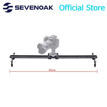 

23" Sevenoak SK-LS60B Wholesale Mini Camera Video Slider Track Dolly for Gopro Canon Nikon Sigma Sony DV