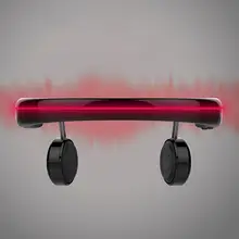 Костная проводимость Bluetooth 5,0 гарнитура 8G память Беспроводные наушники наружная спортивная Гарнитура микрофон гарнитуры
