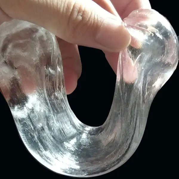 Прозрачный Slime резиновые грязи глина умный Пластилин ToysIn Алюминий коробка