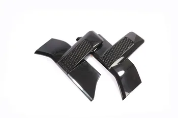 

Fit For 15-19 type F-150 modified baking varnish black middle mesh both sides of the frame ABS exterior trim patch F150