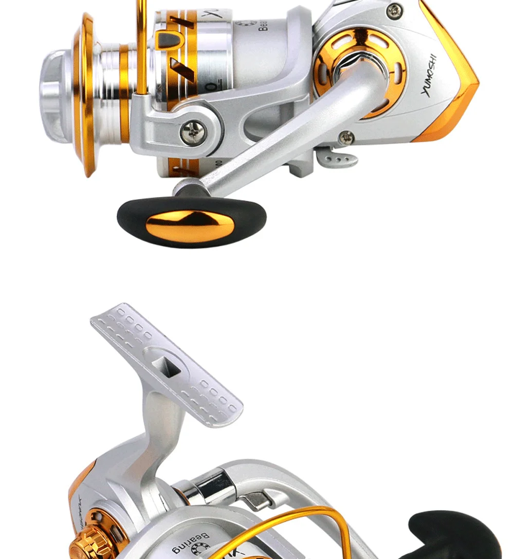 new wheels spinning reel 5.5:1 series fishing reel Spinning wheel carretilha de pesca fishing feeder Sea fishing ree