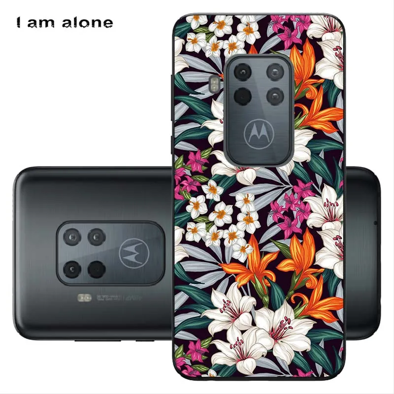 Чехлы для телефонов Motorola One Pro Zoom/One power мягкие сумки из ТПУ мобильный мультфильм Печатный чехол для Moto One Pro