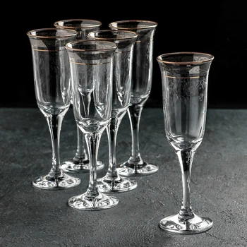 

A set of glasses 210 ml "Juno. Tenderness", 6 pcs