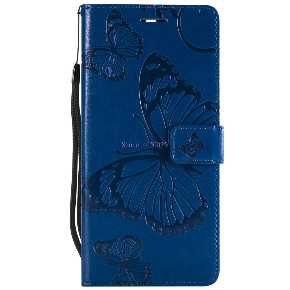 Blue Рельефные Чехлы для OPPO CPH1725 A73V1 A73V2 F5 Youth 32 Гб Чехлы С Откидывающейся Крышкой в виде записной книжки для Oppo F5 Youth Dual SIM Чехлы TPU полный корпус - Color: Blue