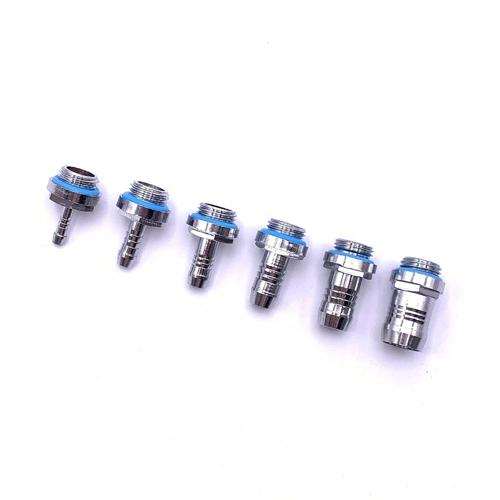 Conector para Sistema de Refrigeração do Computador mm mm 7.2 mm mm 11 mm 14 mm Conexão para Resfriamento de Água pc 2-touch g1 Thread Peças 6 - Imagem 4