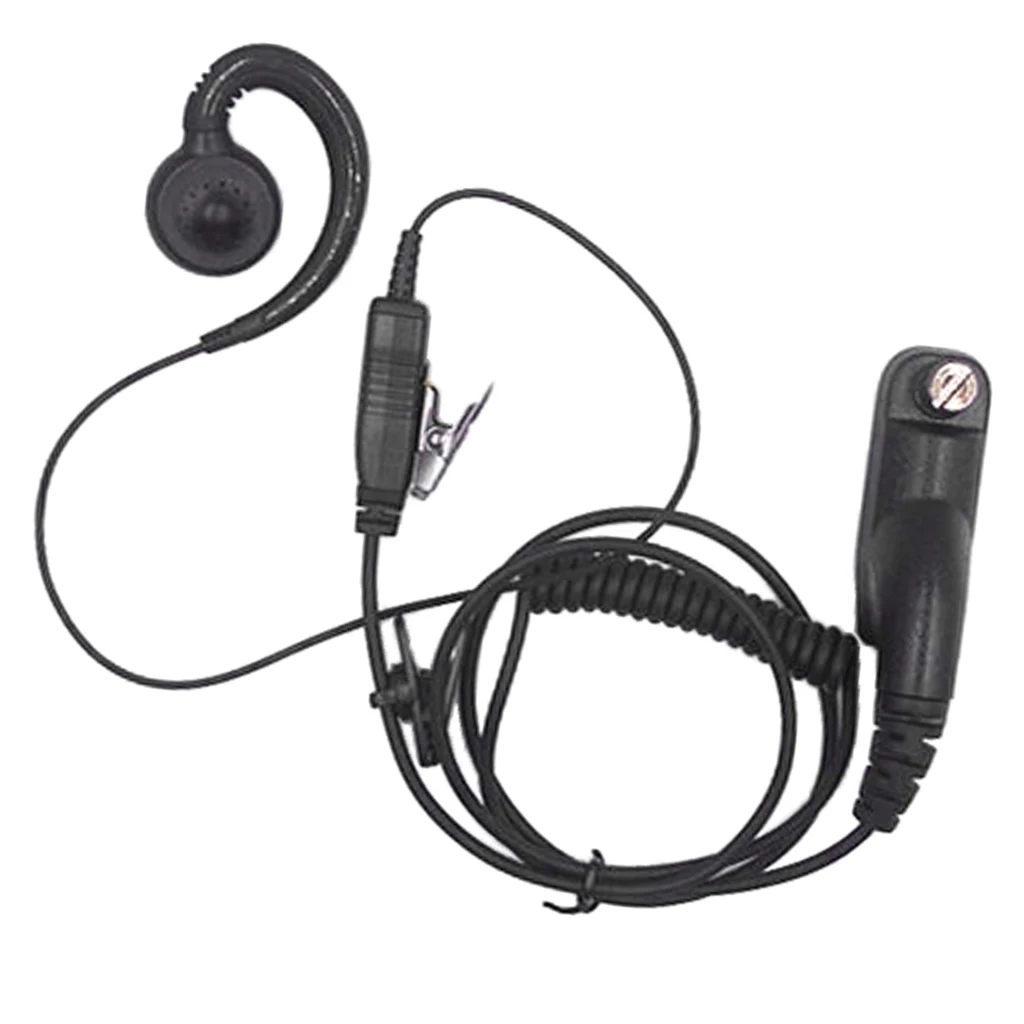 G Форма мягкий Ушные крючки Динамик гарнитуры для Motorola Xpr-6500 Xpr-6550 Xpr-6580 Xpr-7350 2-передающая радиоустановка иди и болтай Walkie Talkie