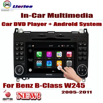 

Car Radio DVD Player GPS Navigation For Mercedes Benz B-Class W245 2005-2011 Android Displayer System Stereo In Dash Head Unit