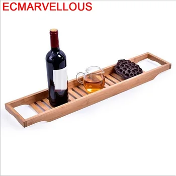 

Porta Vino Engelli Tutunma Bar Accessories Rack Shower De Bain Plateau Bath Tub Tablette Accessoires Baignoire Bathtub Tray