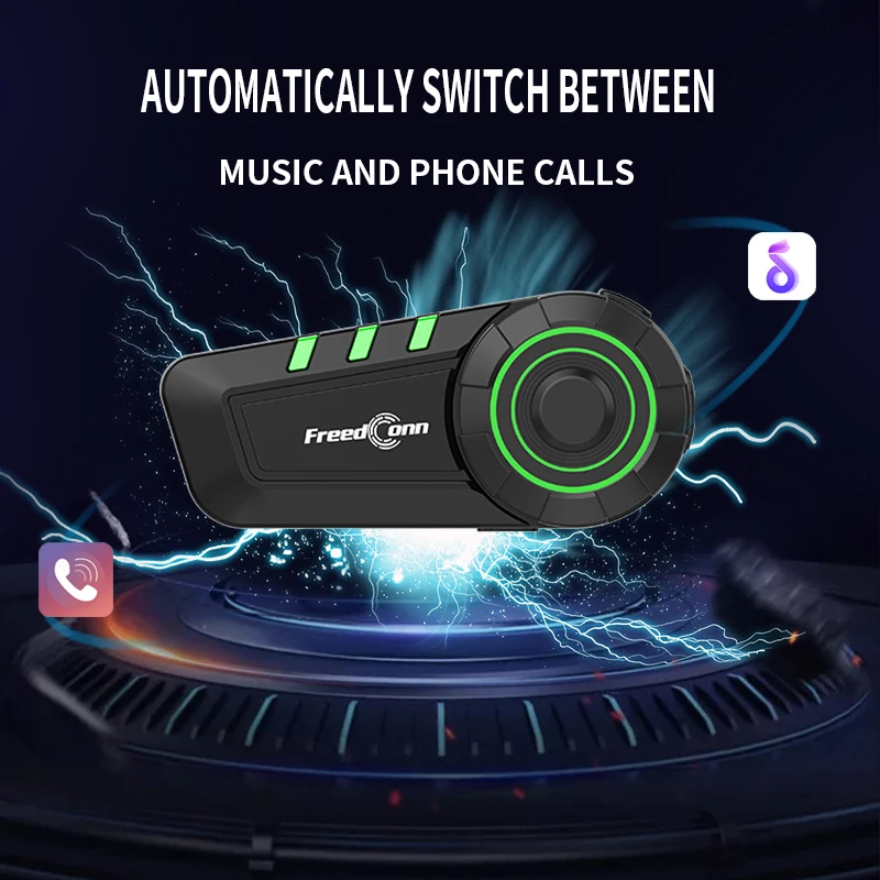 FreedConn мотоциклетная bluetooth гарнитура Мото шлем гарнитуры без внутренней связи