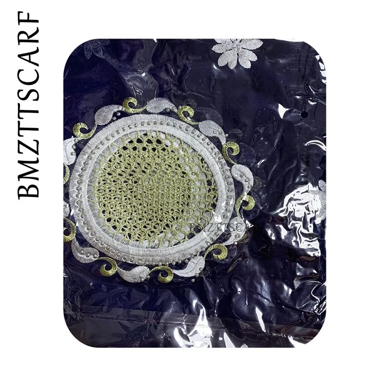 BM912 11 Женские шарфы из хлопка, мусульманский женский шарф с вышивкой, хлопковый шарф с вышивкой BM912 - Цвет: BM912 11
