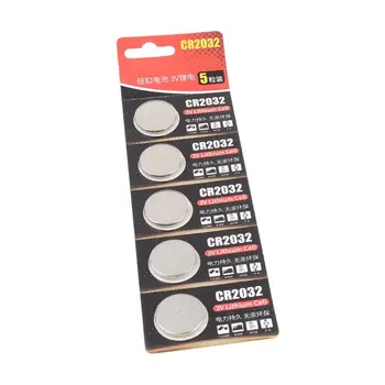 

5 Pcs 3V Lithium Coin Cells Button Battery Board ECR2032 CR2032 5004LC KCR2032 B85B