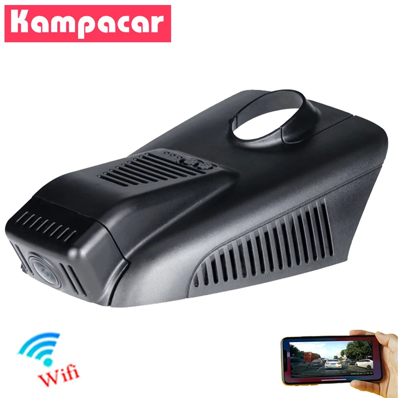 Kampacar Novatek 96658 Wifi Car DVR Dash Cam Camera Two Lens For Mercedes Benz C Class W205 C 180 200 200L E220 GLC 260 Car Dvrs