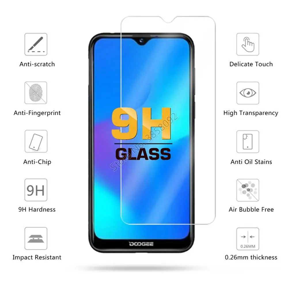 Закаленное стекло Для Doogee S88 S68 Pro X95 S95 S90 S90C X100 Защитное для экрана на X80 X70 F5 Y100