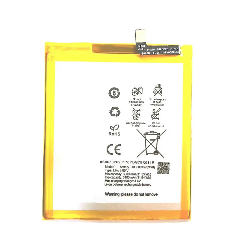 Westrock 3100mAh аккумулятор для BQ Aquaris X PRO мобильный телефон | Мобильные телефоны и