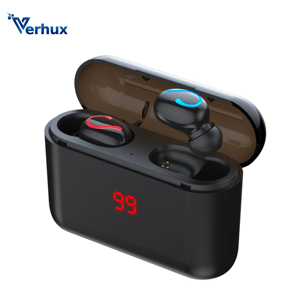 Настоящие Bluetooth 5,0 наушники HBQ Q32 TWS беспроводные наушники спортивные свободные наушники 3D стерео игровая гарнитура с микрофоном Зарядка Бо