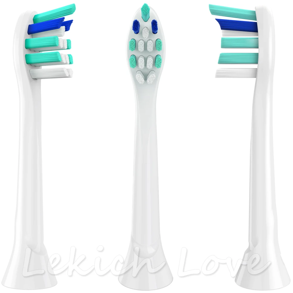 4 шт сменные насадки для зубной щетки Philips Sonicare 2 серии hx6232 Philips Diamond Clean Sonicare Flexcare