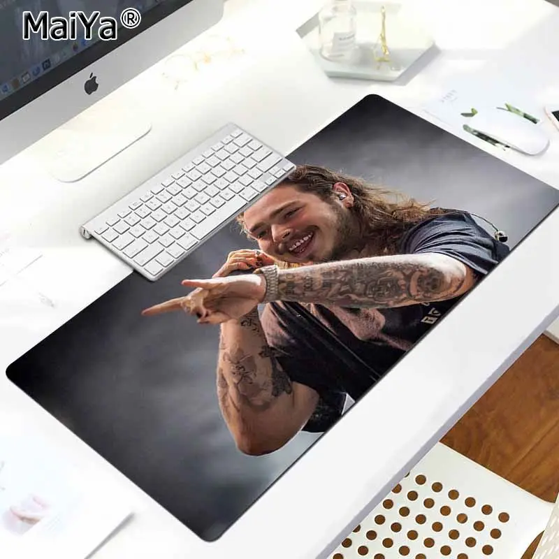 LockEdge 30x80cm MaiYa красивый аниме Post Malone геймер скорость мыши розничная маленький резиновый коврик для мыши большой коврик для мыши ПК компьютерный коврик - Цвет: LockEdge 30x80cm
