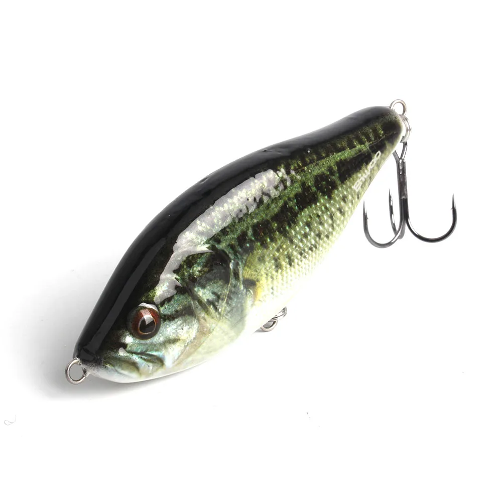 BIWAA RAFFAL 5 '飚 мм 75 г моноблок тонущий Swimbait bigbait Рыбацкая приманка glider планер Щука