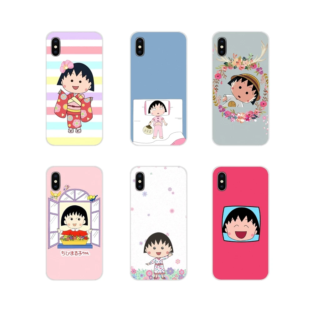 Аксессуары чехлы для телефонов Xiaomi Redmi Note 3 4 5 6 7 8 Pro Mi Max Mix 2 2S Pocophone F1 Chibi Maruko |