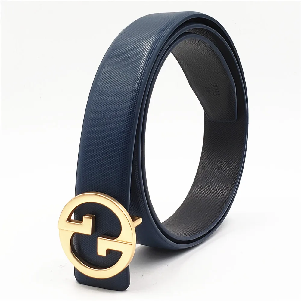 

2019 Luxury Designer Belts Men High Quality Male Genuine Real Leather Women Belt Smooth Buckle Brand Belt Strap for Jeans