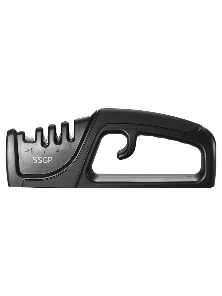 Multi-function Knife Sharpener 3 Stages Professional Sharpening Stone Rapid Home Kitchen Tools Whetstone Stainless Steel 5MD084