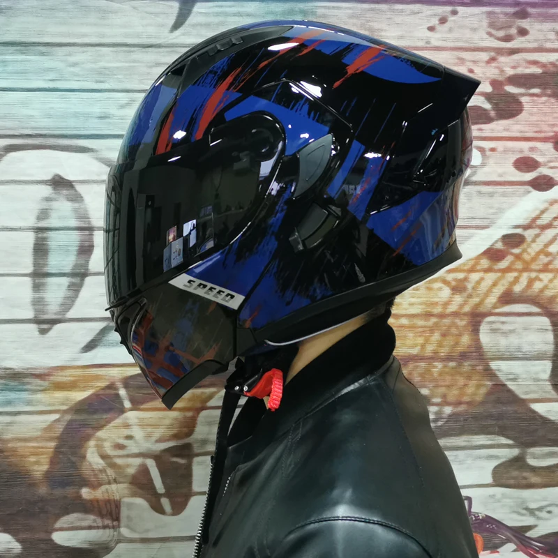 Laatste Goedkope Modulaire Flip ORZ-991 Wasbaar Interieur Vurige Motocross Helm Dot Goedgekeurd Veiligheid - AliExpress