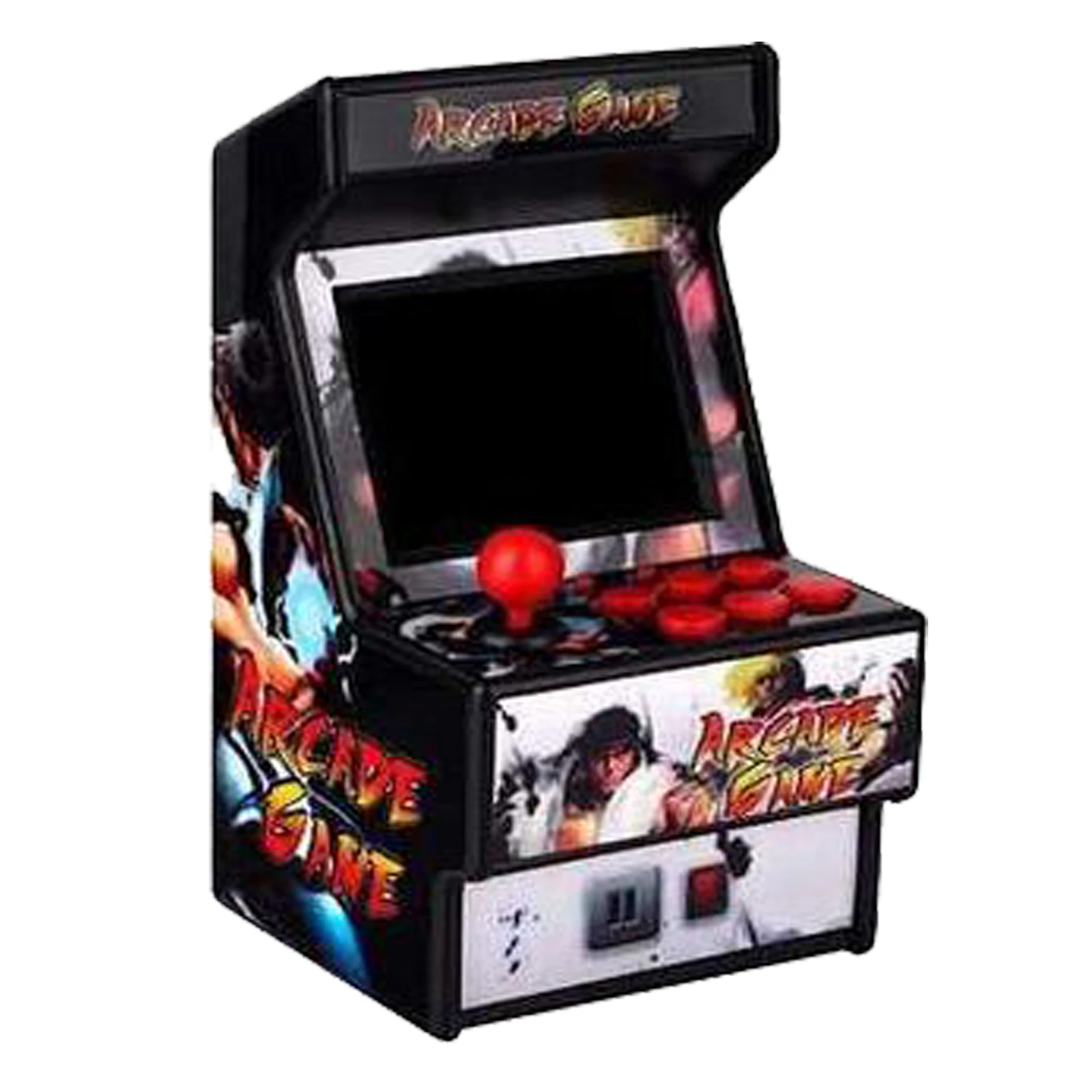 156 Games for Sega Megadrive Retro Mini Arcade Game Console with 2.8 Inch Colorful Display Rechargeable Battery AV output to TV 