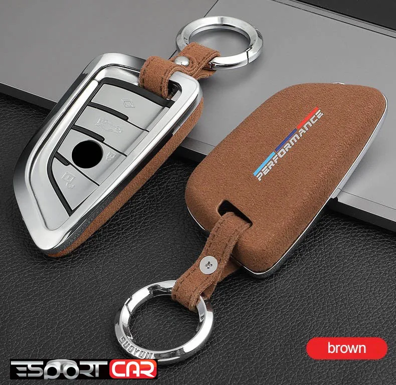 Автомобильные аксессуары кожаный чехол для ключа с дистанционным управлением