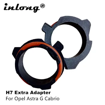 

2Pcs H7 LED Adapter Car H7 LED Headlight Bulbs Adapter Base Holder for Opel Astra G Cabrio