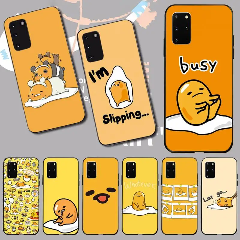 Горячая Распродажа чехол для телефона gudetama Lazy egg с парализованным принтом Samsung S20