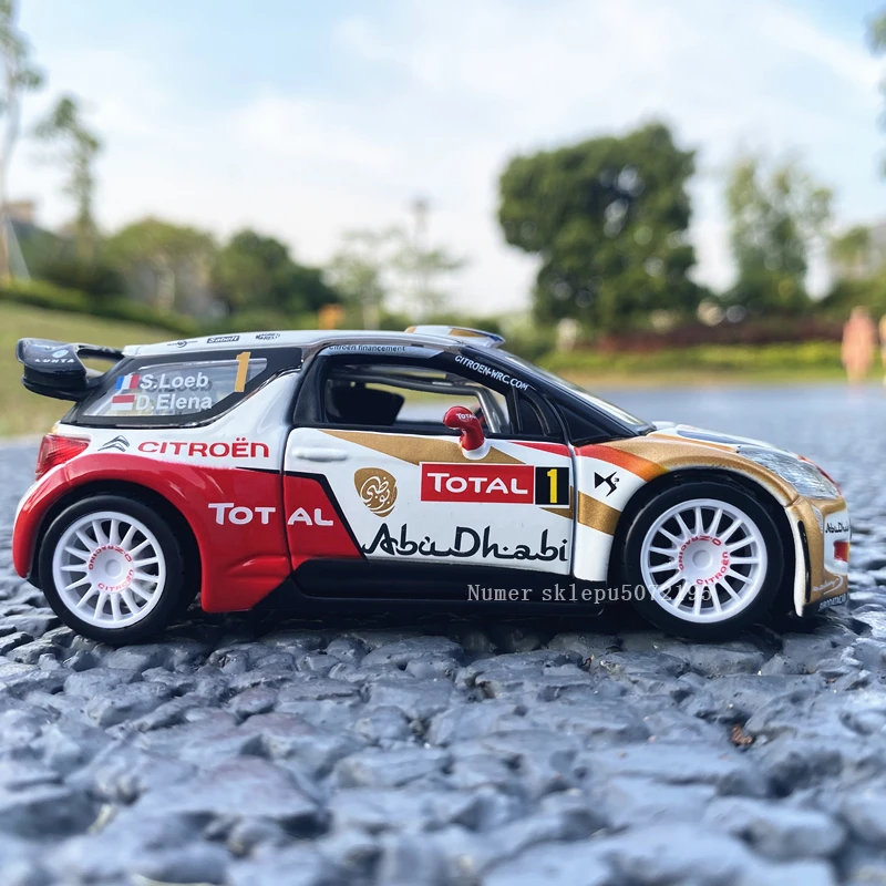 Bburago 1:32 2013 Cittroen DS3 мир NO1 WRC ралли имитационная модель брелок для автомобильных