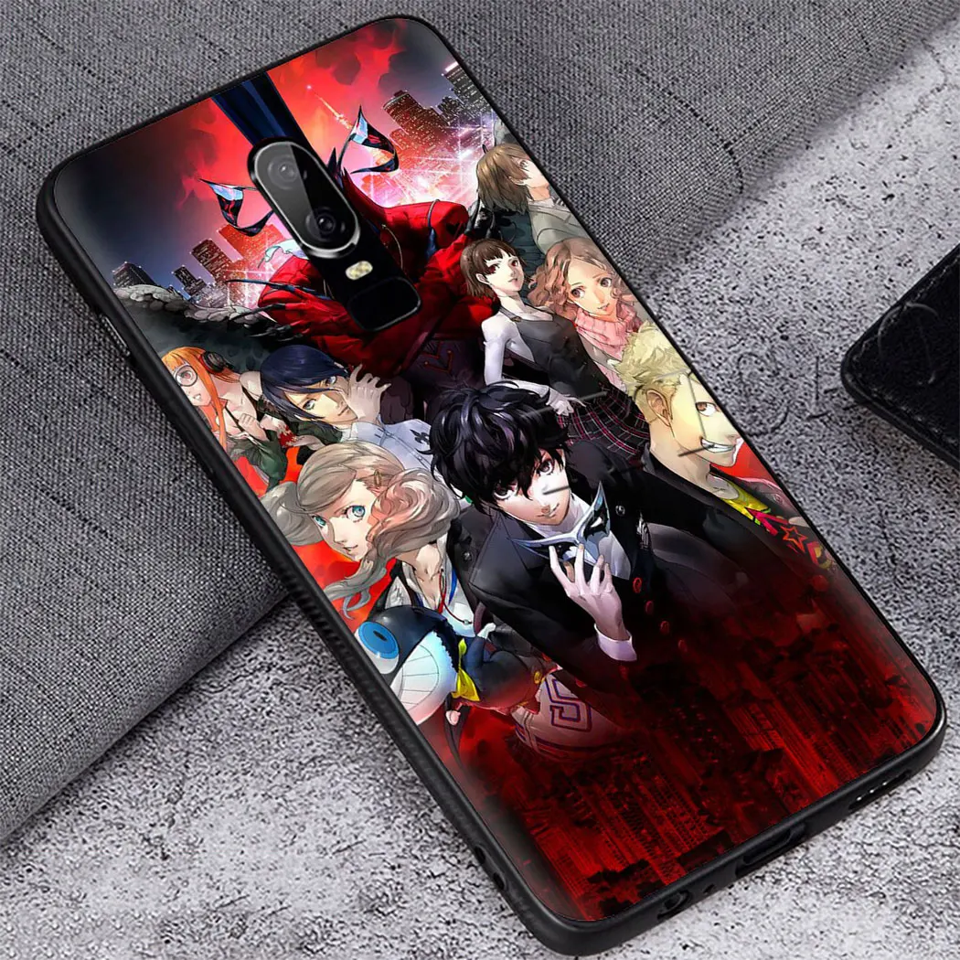 Persona 5 p5 Мягкий силиконовый чехол для телефона для oneplus 7 7T pro 5 5t 6t чехол