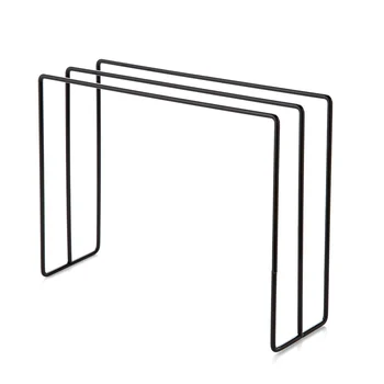 

Storage Shelf Rust Proof Durable Rag Rack Organizer Countertop Vertical Type Drying Stand Kitchen Supplies Wrought Iron 3 Layers
