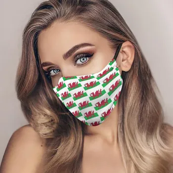 

1/5/10 PC 21 Patterns Unisex Face Masks Washable Reusable Windproof Foggy Haze Adjustable Mouth Mask+ 2PCS Filter Mascarilla