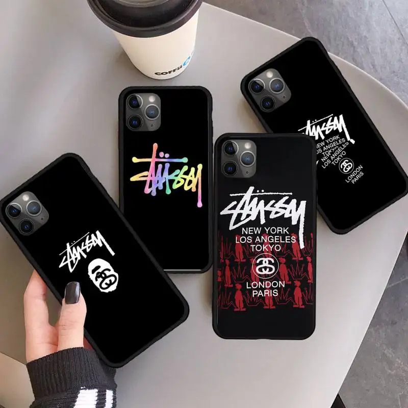 Trendy Brand Design Stussy High Quality Phone Case For Iphone 11 12 Pro Xs Max 8 7 6 6s Plus X 5s Se Xr Phone Case Covers Aliexpress Trendy Brand Design Stussy High Quality Phone Case For Iphone 11 12 Pro Xs Max 8 7 6 6s Plus X 5s Se Xr Phone Case Covers Aliexpress