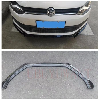 

For 2012-2018 Volkswagen POLO 3pcs/set Front Bumper Diffuser Bumper Protector Front Bumper Lip Diffuser Decoration