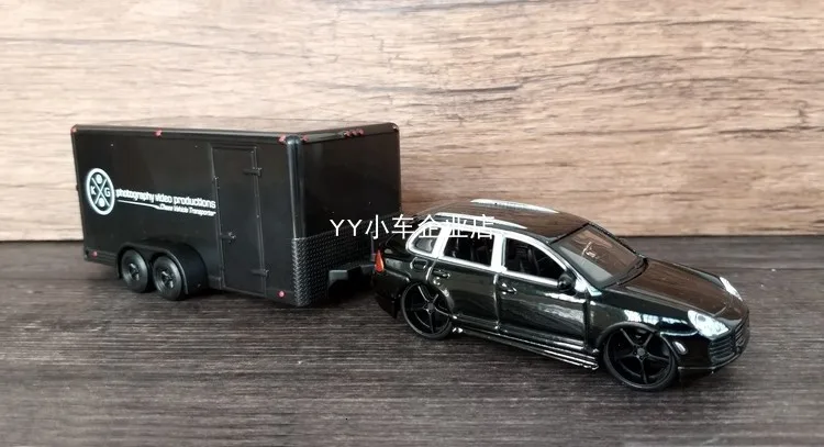 1: 64 пропорциональный литой контейнер прицеп транспортер внедорожный автомобиль сплав модель автомобиля игрушка