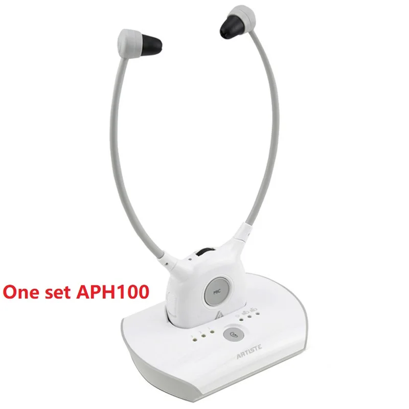 Artiste APH100 Draadloze Koptelefoon Voor Tv, 2.4Ghz Gehoor Hulp Tv  Luisteren Headset Systeem Voor Senioren Voice Versterker _ - AliExpress  Mobile