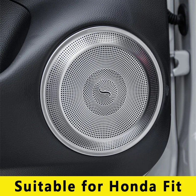 

Suitable for Honda Fit 2021 sets of speaker cover decorative audio patch accessories