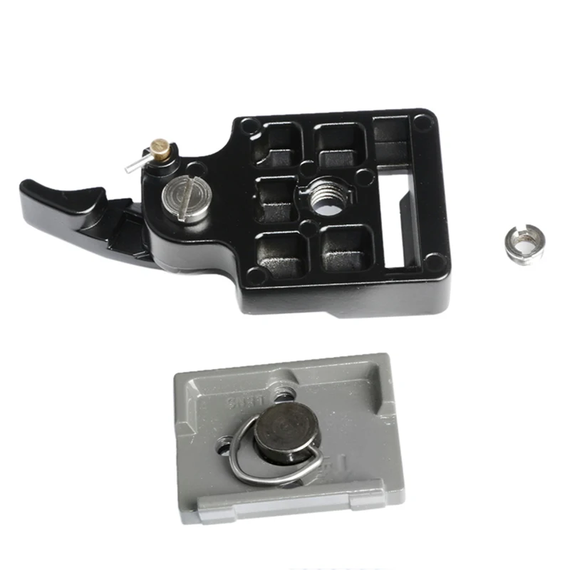 Для штатива камеры Manfrotto 200PL-14 черное крепление из алюминиевого сплава быстросъемная пластина 496RC 498RC2 804RC2 Pan Tilt Clamp Adapter
