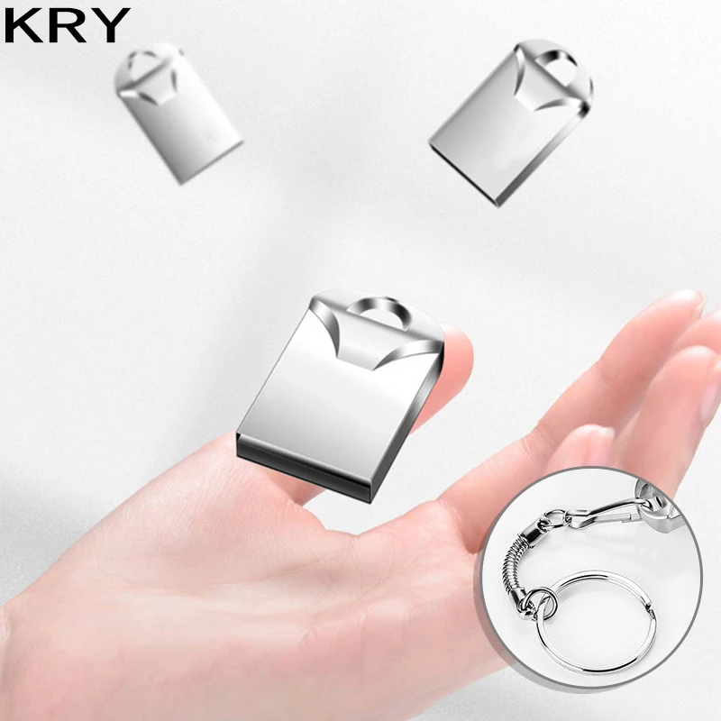 Новый металлический водонепроницаемый USB флеш-накопитель 64 ГБ 32 16 8 супер