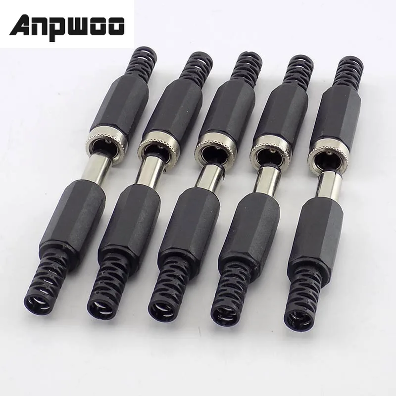 10 шт. штекерные соединители постоянного тока для мужчин и женщин штепсельный