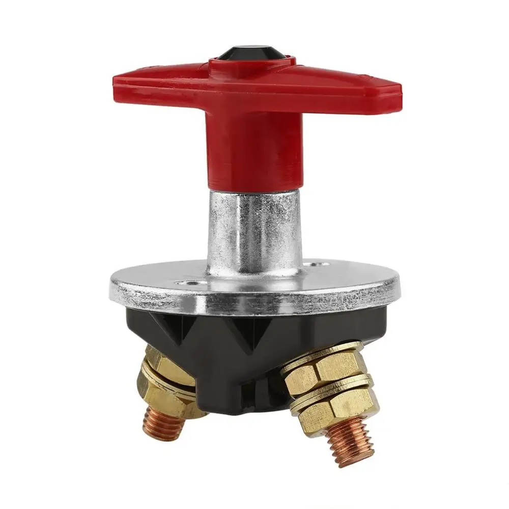 

1000 Amp Fixed Key Battery Isolator Cut Off Kill Switch 12v / 24v Heavy Duty Kill Cut Off Switch for Cars Trucks