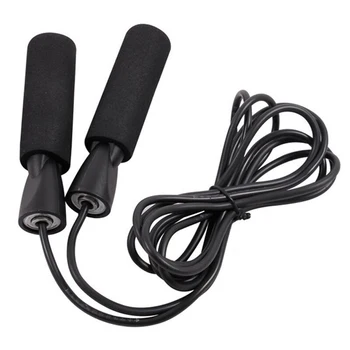 

1Pc Speed Skipping Jump Rope Adjustable Sports Lose Weight Exercise Gym Crossfit Fitness Equipment fast shipping
