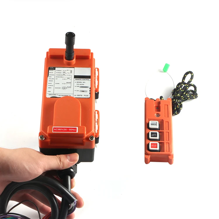 

Made in China hydraulic lift crane wireless radio remote control