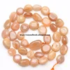 Free Shipping Natural Stone Irregular Opal Apatite Quartz Labradorite Round Loose Beads 15