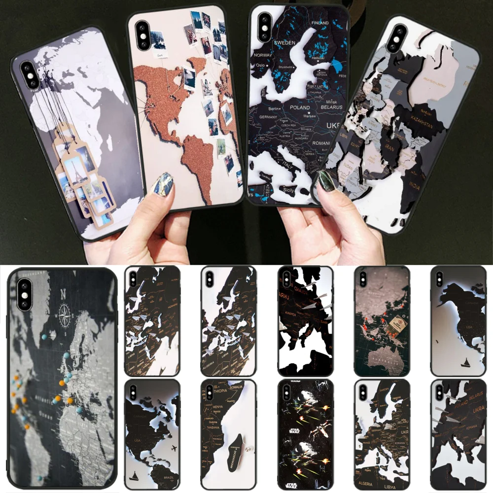 Viviana дорожный нескользящий Мягкий силиконовый чехол для телефона из ТПУ iPhone 11 pro XS