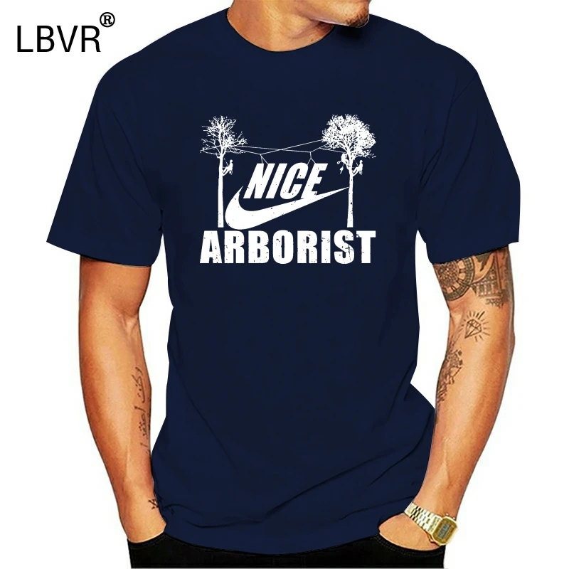 Мужская футболка NICE ARBORIST женская и | одежда