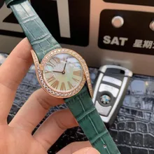 A09329 женские часы лучший бренд для подиума роскошные европейские дизайнерские кварцевые наручные часы